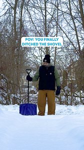 98K views · 202 reactions | Snow way we're going back to a shovel ❄️ | Lowe's Home Improvement | Facebook