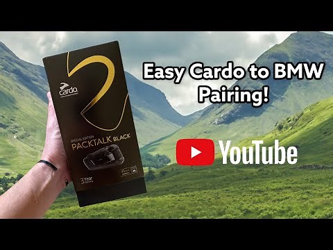 Cardo Packtalk Pairing to BMW TFT EASY - How to Pair