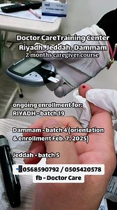 Doctor Care - 2 months caregiver course ACA certified international certificate | Doctor Care