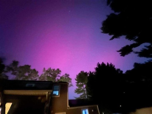Photos: Northern lights illuminate sky over NYC