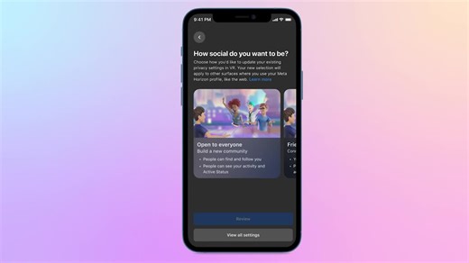 Meta accounts and Meta Horizon profiles are here! This update will roll out globally on a gradual basis, so if you don’t have the option to create a Meta account and Meta Horizon profile right away, you’ll get the update soon. https://www.oculus.com/blog/getting-started-with-meta-accounts/ | Reality Labs