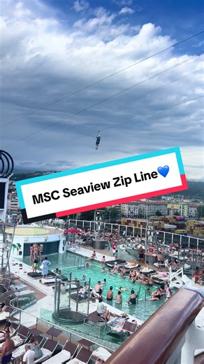 Experience the MSC Seaview Zip Line Adventure