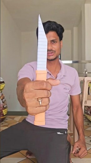 Paper Knife | Paper Chaku | #shorts #papercraft
