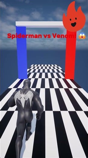 Who Would Win? Spider-Man or Venom! 😱 #marvel #spiderman