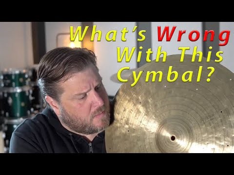 CYMBAL MAKER HATES this cymbal, I LOVE it.