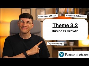 Theme 3.2 – Business Growth | Edexcel A-Level Business (Revision)