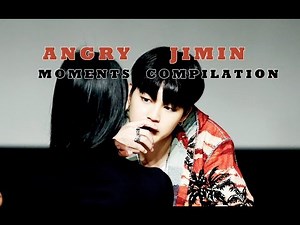 [COMPILATION part 2] How BTS Jimin acts when he's angry or mad?