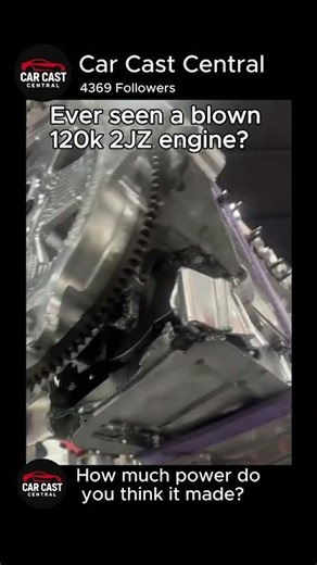 120,000$ 2JZ Engine Catastrophic failure