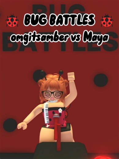 Bug Battles: omgitsamber vs Maya in Roblox Adopt Me! 🐞