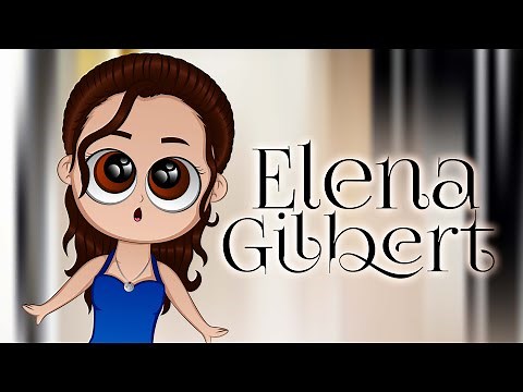 How to draw cute - Elena Gilbert from Vampire Diaries - Nina Dobrev - Easy Cute Drawing - Timelapse