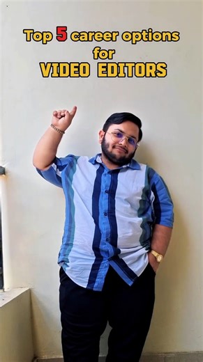 Top 5 career options for video Editors!....#careerbuilder #explorepage❤️