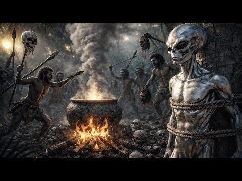Prehistoric Survival Story | UFO Crashes in Deadly Hominid Tribe Territory