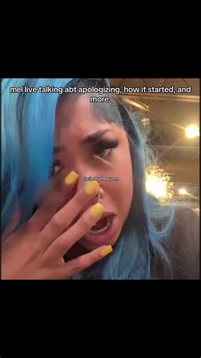 mel on live talking abt apologizing, how it started, and more #melaniefox #lori #nttv #ivori #landon