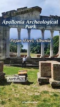 Apollonia Archeological Park #albaniavlog #archeology Travel Vlog