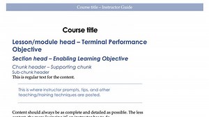 Build Instructor Guide - MS Word | Rick Jacobs