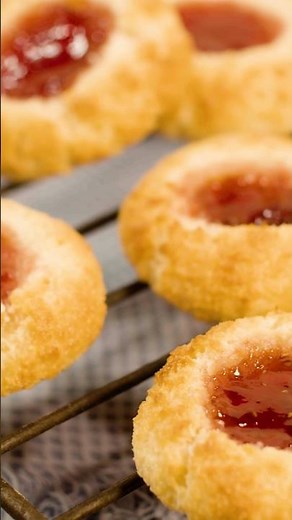 3-ingredient coconut jam drops