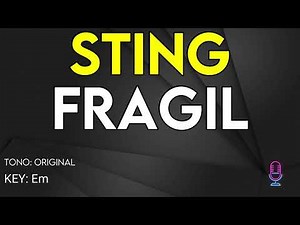 Sting - Fragile - Karaoke Instrumental
