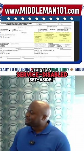 Government Contracting: Service-Disabled Set-Asides Explained #shorts