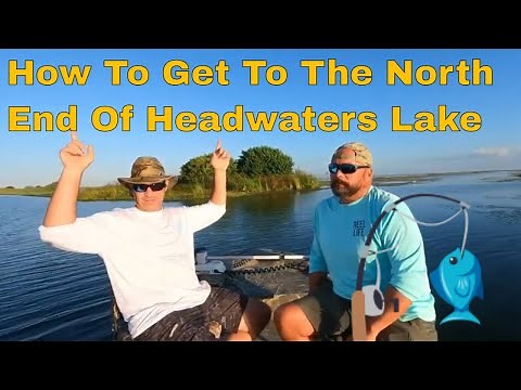 Fellsmere Reservoir Navigate To The North End for Bass Fishing Headwaters,