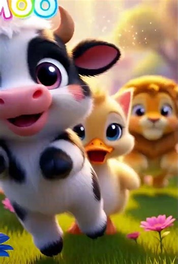 Baby Animals Song Moo, Quack, Roar! 🐥🐘 Learn Animal Sounds for Kids | 4K Nursery Rhymes