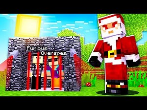NEVER TRAP SANTA CLAUS in MINECRAFT...