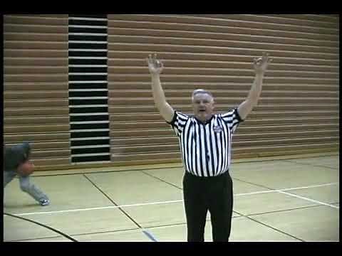 Signaling a 3 Point Shot in Basketball