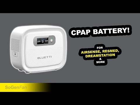 Battery Backup Specifically Designed for CPAP [Bluetti X60]