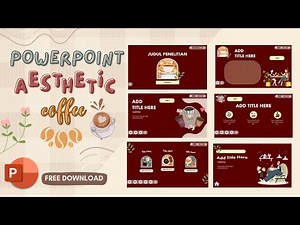 POWERPOINT AESTHETIC COFFEE TEMPLATE ☕ | FREE DOWNLOAD | MORPH TRANSITION