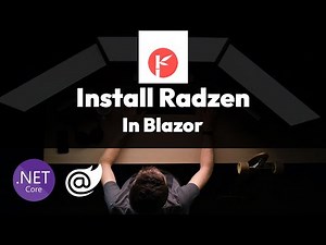 How to install Radzen in Blazor
