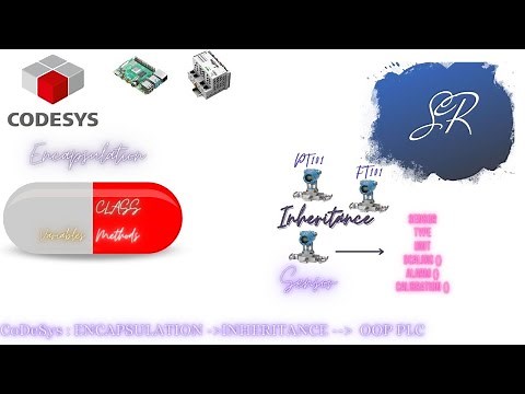 CoDeSys Object Oriented Programming in PLC #codesys (OOPS) Encapsulation & Inheritance Part2