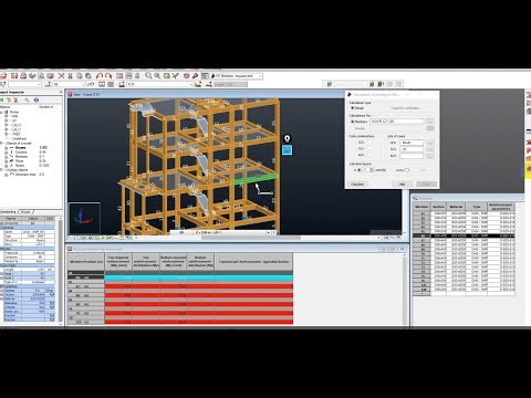 Beam calculation using Robot Structural Analysis Professional