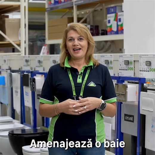 Transformă-ți baia cu soluții moderne și accesibile! 🛁 Vasul WC suspendat Sensea Remix, cu capac inclus și sistem de închidere lentă, combinat cu rezervorul încastrat Sensea, îți oferă o soluție practică și minimalistă! Descoperă-le în magazinele LEROY MERLIN și pe site! https://buff.ly/KtuDXqy #leroymerlinro | Leroy Merlin Romania