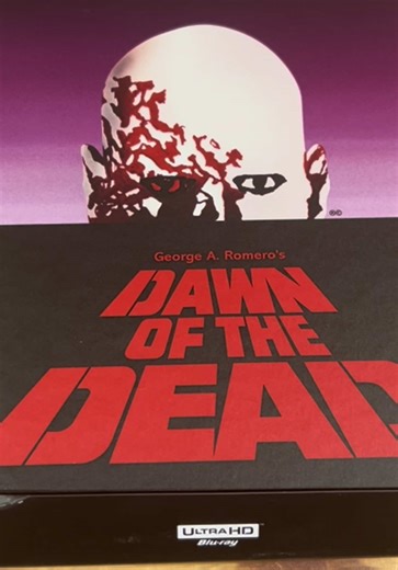 Dawn of the Dead on 4K – Romero’s Zombie Classic Lives On Showing off the Dawn of the Dead 4K release — George A. Romero’s legendary zombie film in stunning quality. Shopping malls, social satire, and undead chaos… this one never gets old. DawnOfTheDead #G#GeorgeRomeroZ#ZombieMoviesH#HorrorClassic4#4KBlurayP#PhysicalMedia