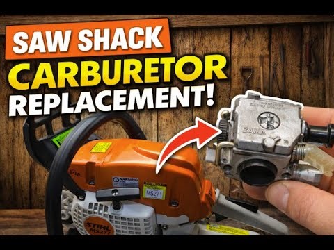 Stihl MS271 Carburetor Replacement How-To