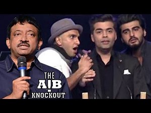 AIB Knockout CONTROVERSY | Ram Gopal Verma's SHOCKING REACTION