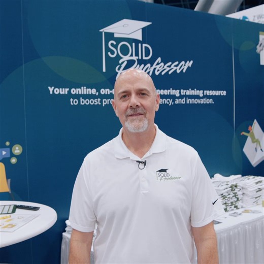SolidProfessor on Instagram: "3DEXPERIENCE World is officially underway and so are the practice sessions! Stop by the SolidProfessor booth (#1014) to activate your account, get hands-on Model Mania practice, and walk through solutions from past challenges with our team. Whether you’re competing or just sharpening your skills, this is the perfect place to prep. We’ll see you on the playground floor. #3DEXPERIENCEWorld #SolidProfessor #ModelMania #CADTraining #EngineeringSkills #DesignChallenge"