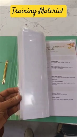 Restaurant Training Material By Chef Dheeraj Bhandari #food