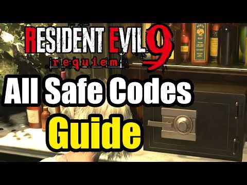 Resident Evil 9 Requiem: All SAFE CODES & R.P.D Case Opening Guide