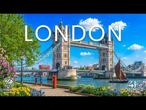 London 4K – Explore Iconic Landmarks, Thames River & Timeless City Views