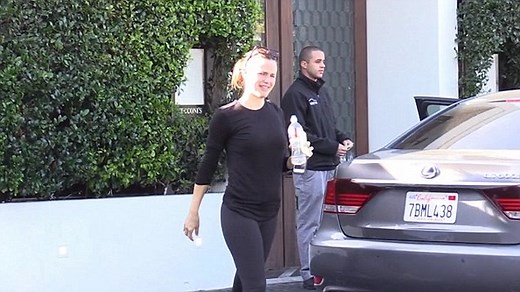 Jennifer Garner hits the gym last week after holiday