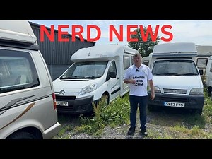 ANTONY VALENTINE THE CAMPER NERD ...... NERD NEWS