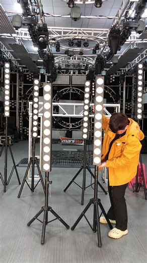 Marslite 10x24W 2-in-1 Blinder Bar for Stage Lighting