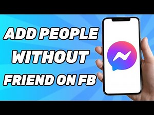 How To Add People On Messenger Without Friend On Facebook | Update 2026