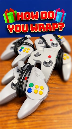 DKOldies on Instagram: "How do you wrap it? 🎮 • • #Nintendo #nintendo64 #n64 #gamecube #dkoldies"