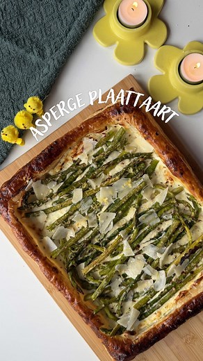 Asperge Plaattaart met Geitenkaas: Een Makkelijk Recept
