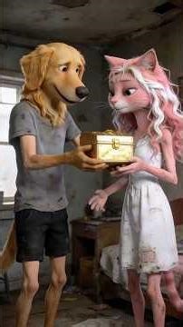 A Magic Box Found in a Trash Can Changed This Cat Forever 😱🐱✨ #shorts #short