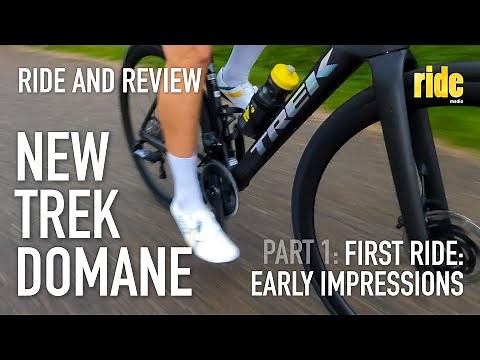 Ride and Review: NEW Trek Domane – first ride! Part 1 of a series, finally doing a bike test again!