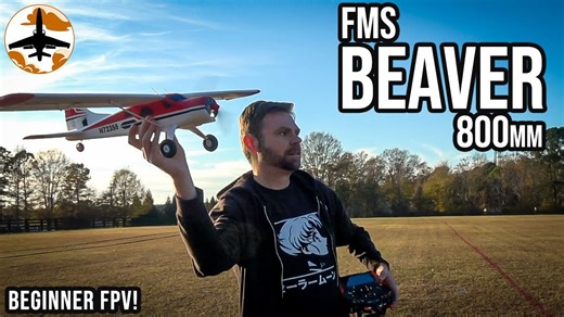 Can this mini FMS Beaver 800mm really fly? RC float plane overview