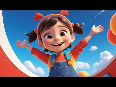 Counting Colors in the Rainbow Sky | Fun Colors and Counting Song for Kids | Preschool Learning