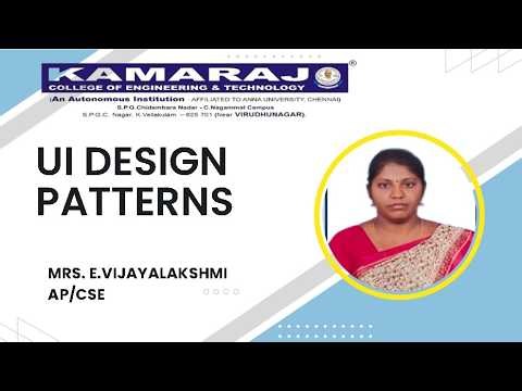 UI DESIGN PATTERNS